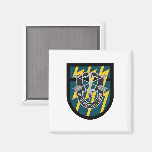 Aimant 12e Groupe des forces spéciales (12e Groupe des fo (Recto/Verso)