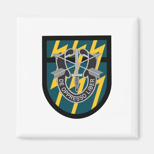 Aimant 12e Groupe des forces spéciales (12e Groupe des fo (Devant)