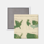 Aimant 133 Augmentation de la valeur des fermes 1850-1900 (Recto/Verso)