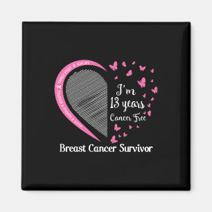 Aimant 13 ans Cancer Sans cancer du sein Cancer Survivant