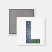 Aimant 1494Lettre L (Recto/Verso)