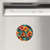 Aimant #14 Motif floral (In Situ (Lave-vaisselle))