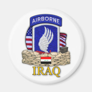 Aimant 173e brigade aéroportée anciens combattants de la