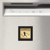 Aimant 1846 Hoboken New Jersey Baseball  (In Situ (Lave-vaisselle))