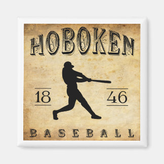 Aimant 1846 Hoboken New Jersey Baseball