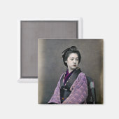 Aimant 1870 Belle Japonaise (Recto/Verso)