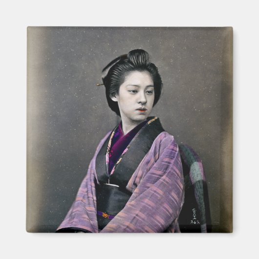Aimant 1870 Belle Japonaise (Devant)