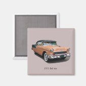 Aimant 1955 Brown Bel Air (Recto/Verso)