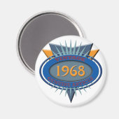 Aimant 1968 vintage (Recto/Verso)