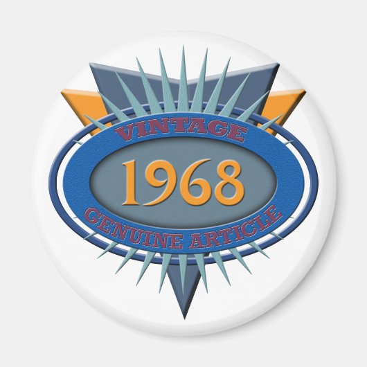 Aimant 1968 vintage (Devant)