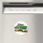 Aimant 1970-72 Chevy C10 Green Longbed (In Situ (Lave-vaisselle))
