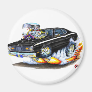 Aimant 1970-74 Plymouth Duster Black Car