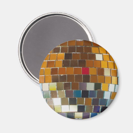 Aimant 1970 Disco Ball Magnet! (Recto/Verso)