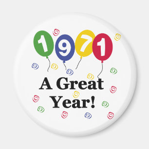 Aimant 1971 un anniversaire de grande année