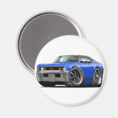 Aimant 1973-1974 Top bleu-noir (Recto/Verso)