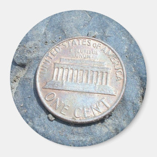 Aimant 1980 de penny américain (avant)
