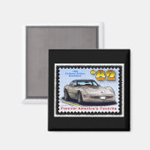 Aimant 1982 Edition spéciale Corvette (Recto/Verso)