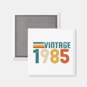 Aimant 1985 vintage (Recto/Verso)