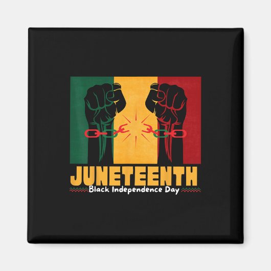 Aimant 19 juin 1865 Fête de l'Indépendance des Noirs (Devant)