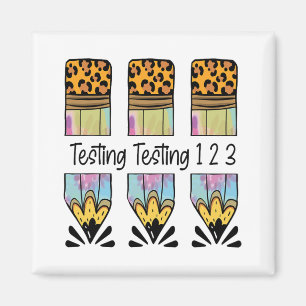 Aimant 1 2 3 Jour d'essai Chemise Test Jour d'examen ense