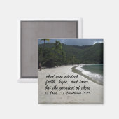 Aimant 1 Corinthiens 13:13 (Recto/Verso)