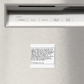 Aimant 1 Corinthiens 13 4-8 (In Situ (Lave-vaisselle))