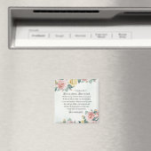 Aimant 1 Corinthiens 13:4-8 L'amour est patient, l'amour (In Situ (Lave-vaisselle))