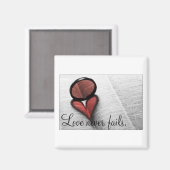 Aimant 1 Corinthiens 13:8 (Recto/Verso)