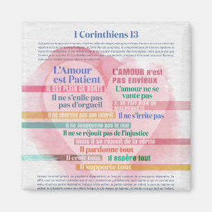 Aimant 1 Corinthiens 13, Hymne à l’Amour