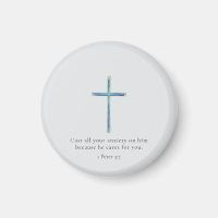 1 Pierre 5:7 Croix minimaliste