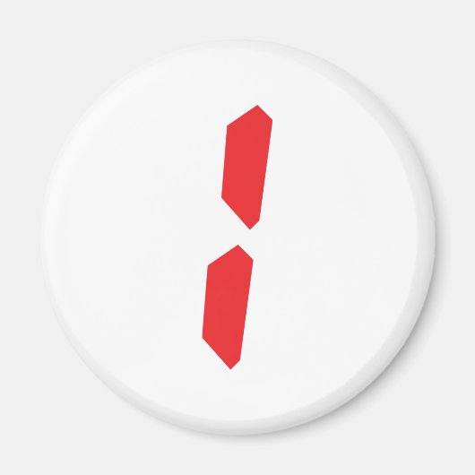 Aimant 1 réveil numérique (Devant)