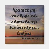 Aimant 1 Thessaloniciens 5:16-18 (Devant)