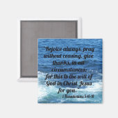 Aimant 1 Thessaloniciens 5:16-18 (Recto/Verso)