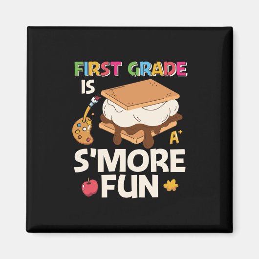 Aimant 1e Grade Première Grade Is Smore Fun (Devant)