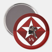 Aimant 1er Bataillon 6e Régiment maritime (Recto/Verso)