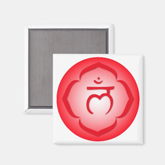 Aimant 1er Chakra - Muladhara (Recto/Verso)
