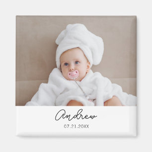 Aimant 1ère 2e 3e Fête du 10e anniversaire personnalisée 