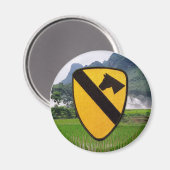 Aimant 1ère cavalerie de l'air (Recto/Verso)