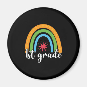Aimant 1st Grade Rainbow Lover