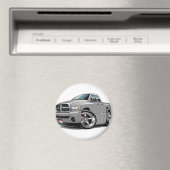 Aimant 2003-08 Camion Quad Argent Ram (In Situ (Lave-vaisselle))