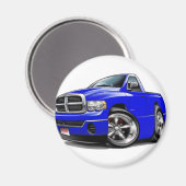 Aimant 2003-08 Dodge Ram Blue Truck (Recto/Verso)
