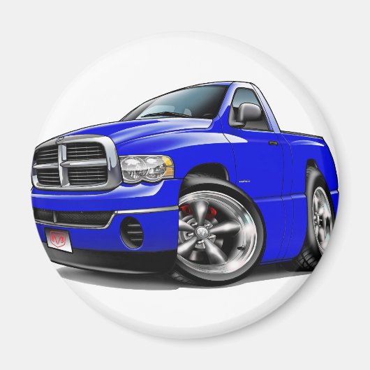 Aimant 2003-08 Dodge Ram Blue Truck (Devant)