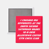 Aimant 200e Allentown Quads (Recto/Verso)