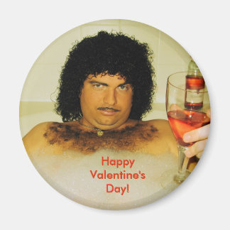 Aimant 2010 Calander 2 février, Heureuse Sainte-Valentin 