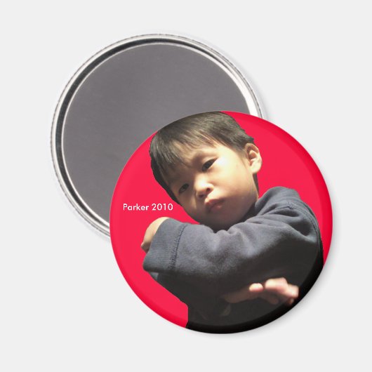 Aimant 2010 en colère (Recto/Verso)