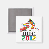 Aimant 2012 : Judo (Recto/Verso)