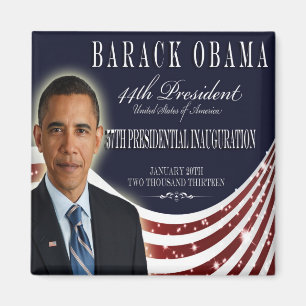 Aimant 2013 d'Obama d'inauguration