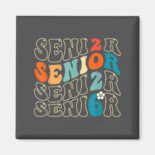 Aimant 2026 Diplômé Senior Groovy Promotion 2026 Humour