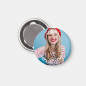 Aimant 21e anniversaire personnalisé (Recto/Verso)