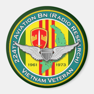 Aimant 224th Milliard rr 3 d'Avn - asa Vietnam